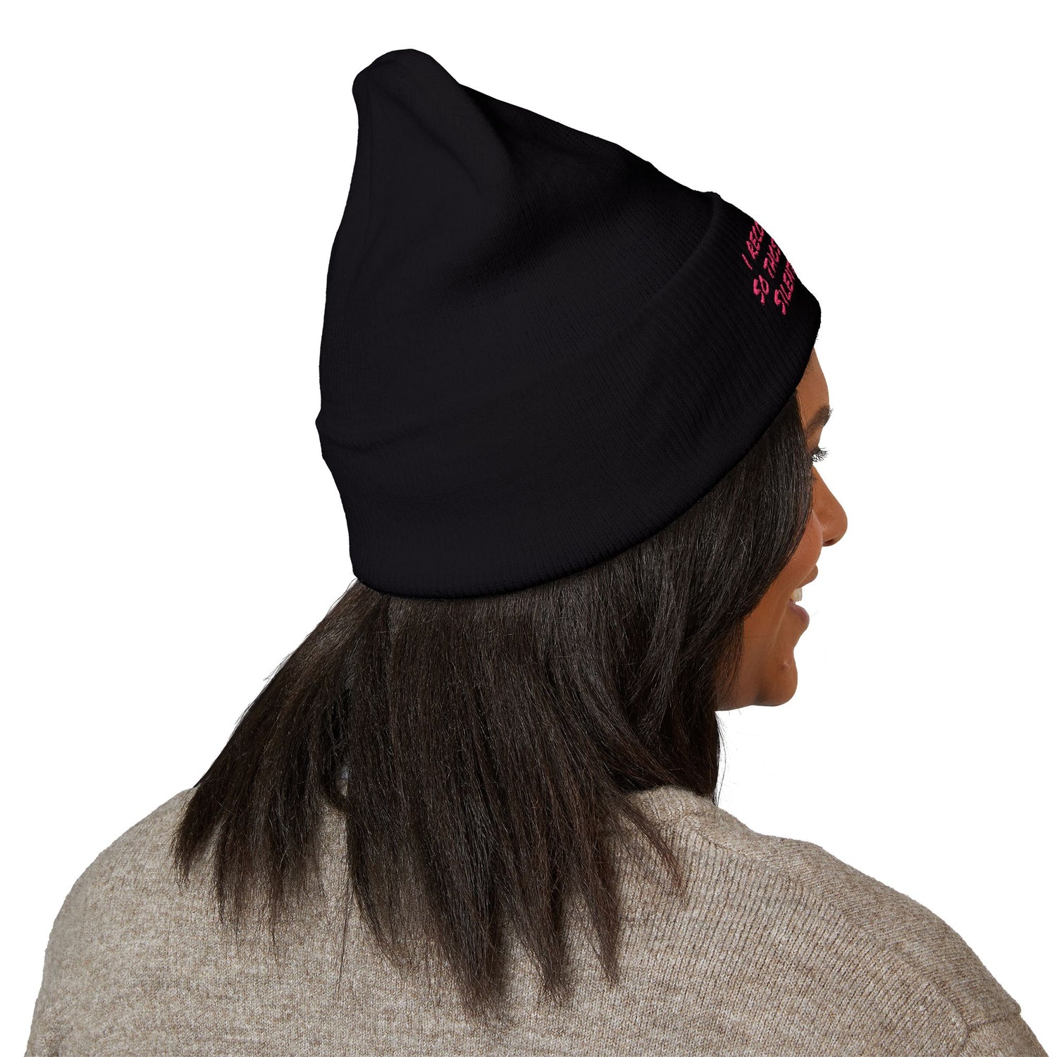 Beanie - Inspirational Sales Post Embroidered Classic Cuffed Beanie