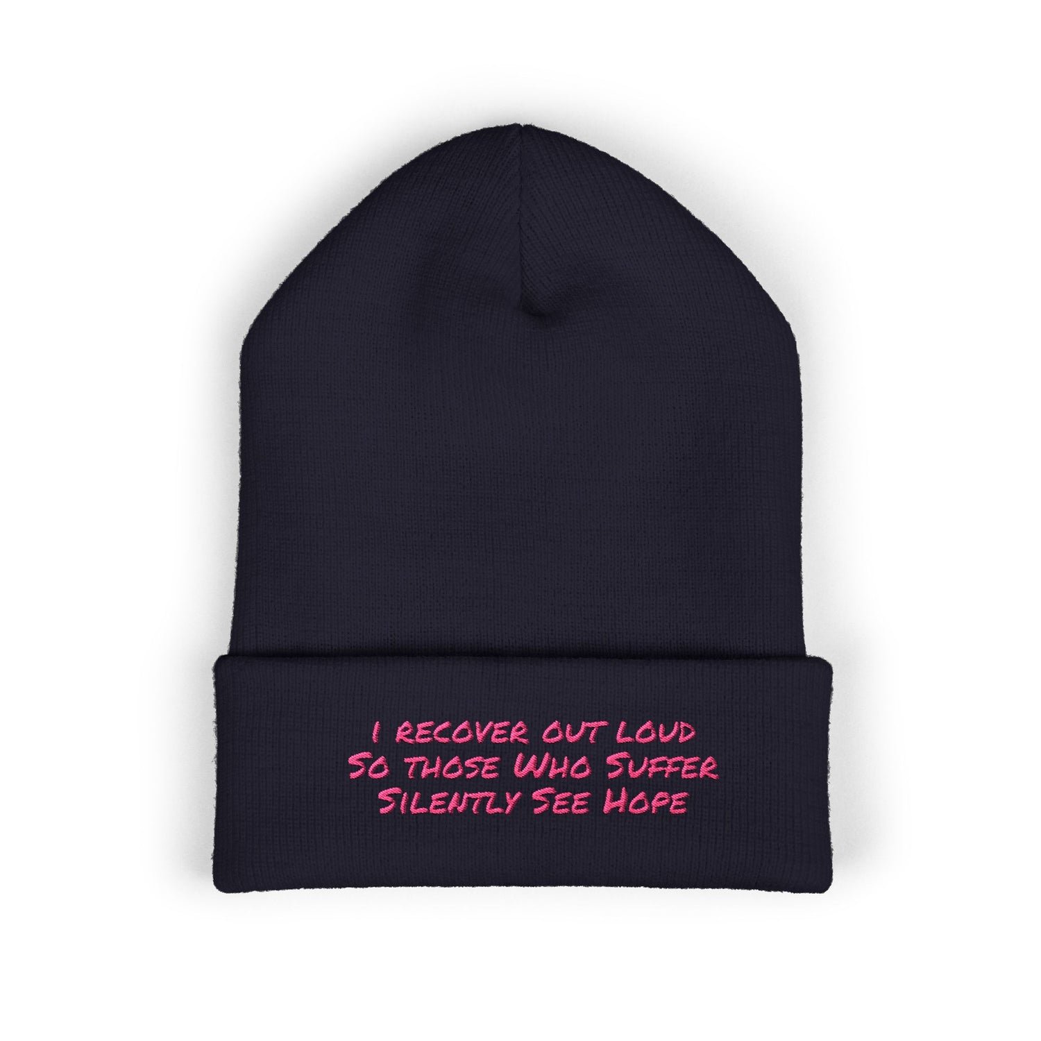 Beanie - Inspirational Sales Post Embroidered Classic Cuffed Beanie
