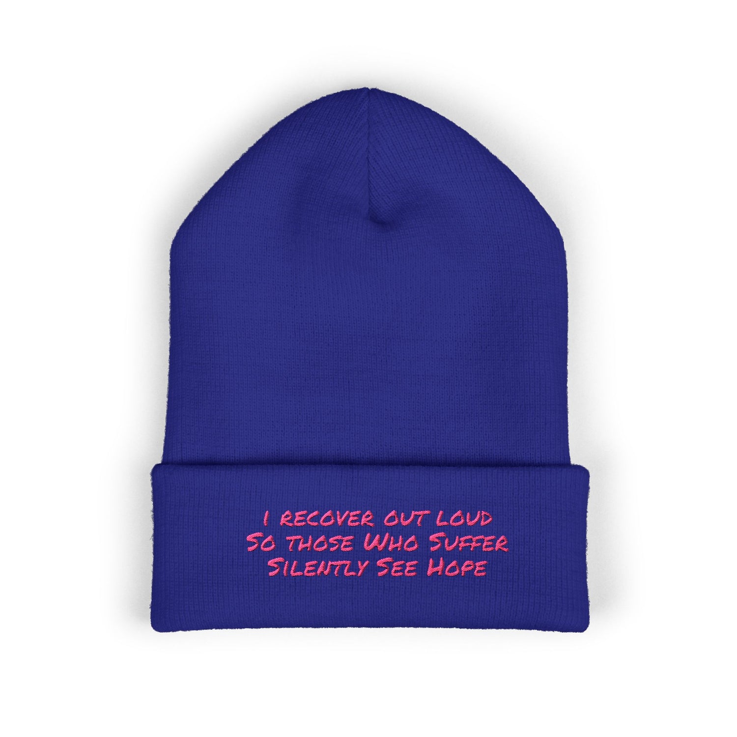 Beanie - Inspirational Sales Post Embroidered Classic Cuffed Beanie