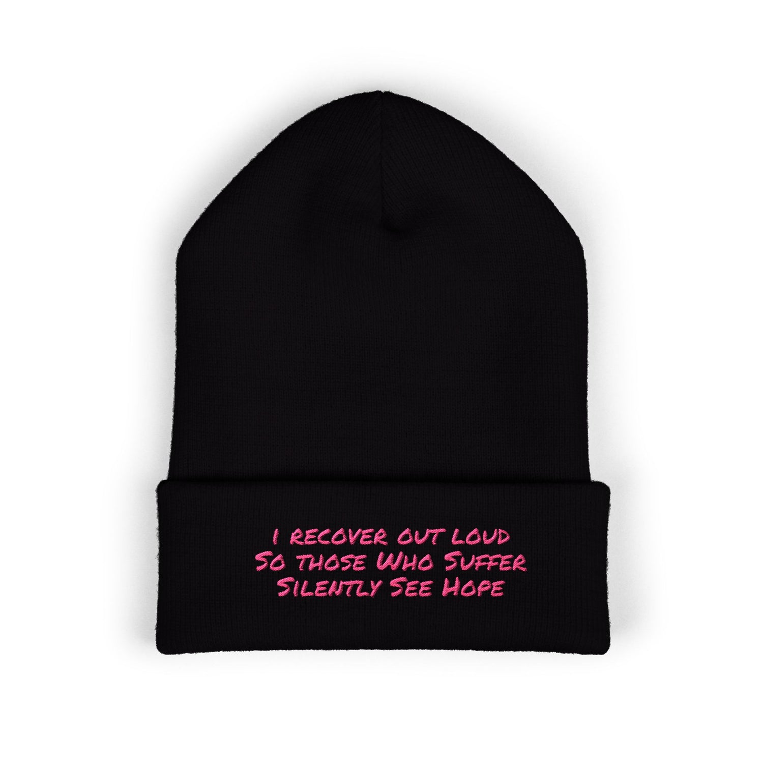 Beanie - Inspirational Sales Post Embroidered Classic Cuffed Beanie