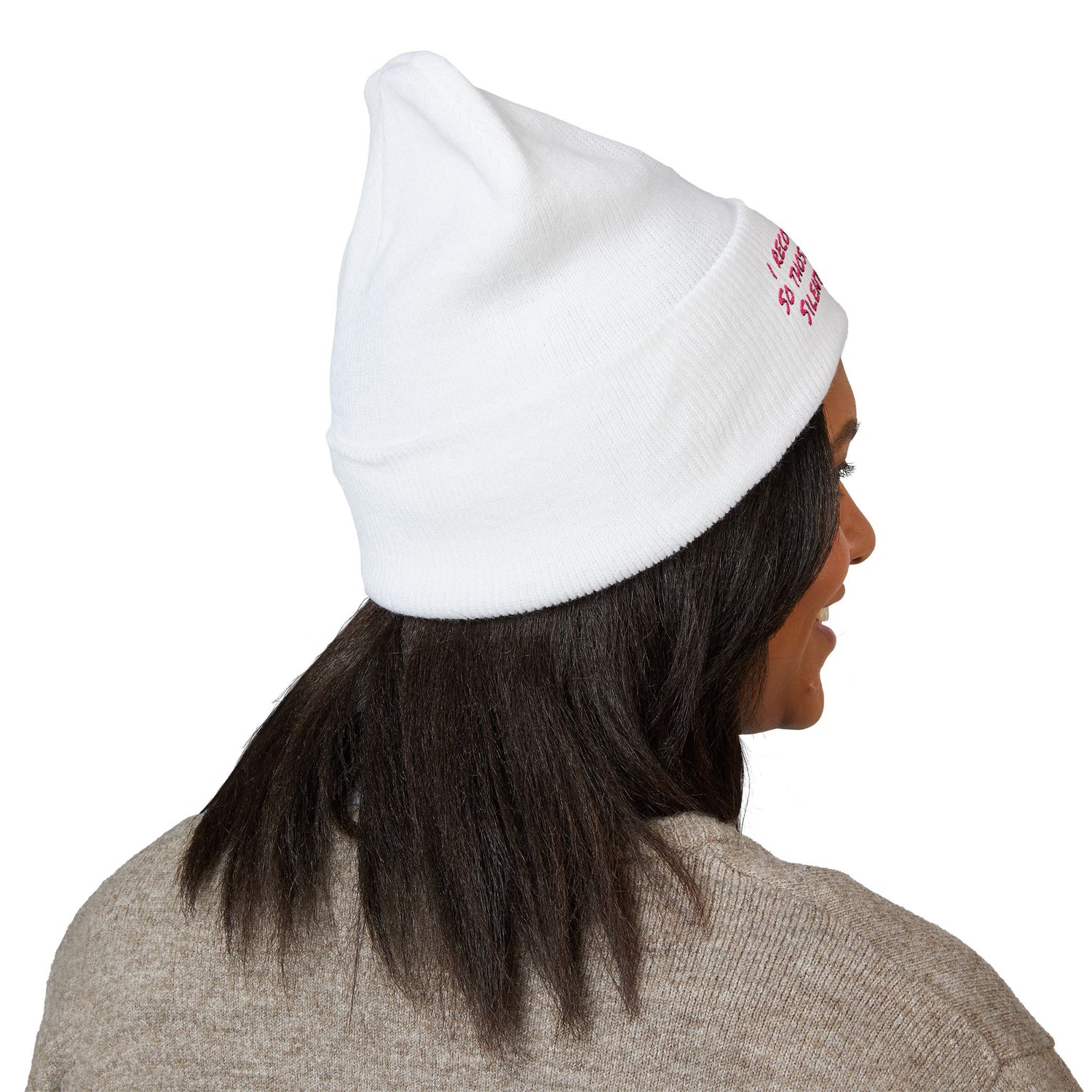 Beanie - Inspirational Sales Post Embroidered Classic Cuffed Beanie