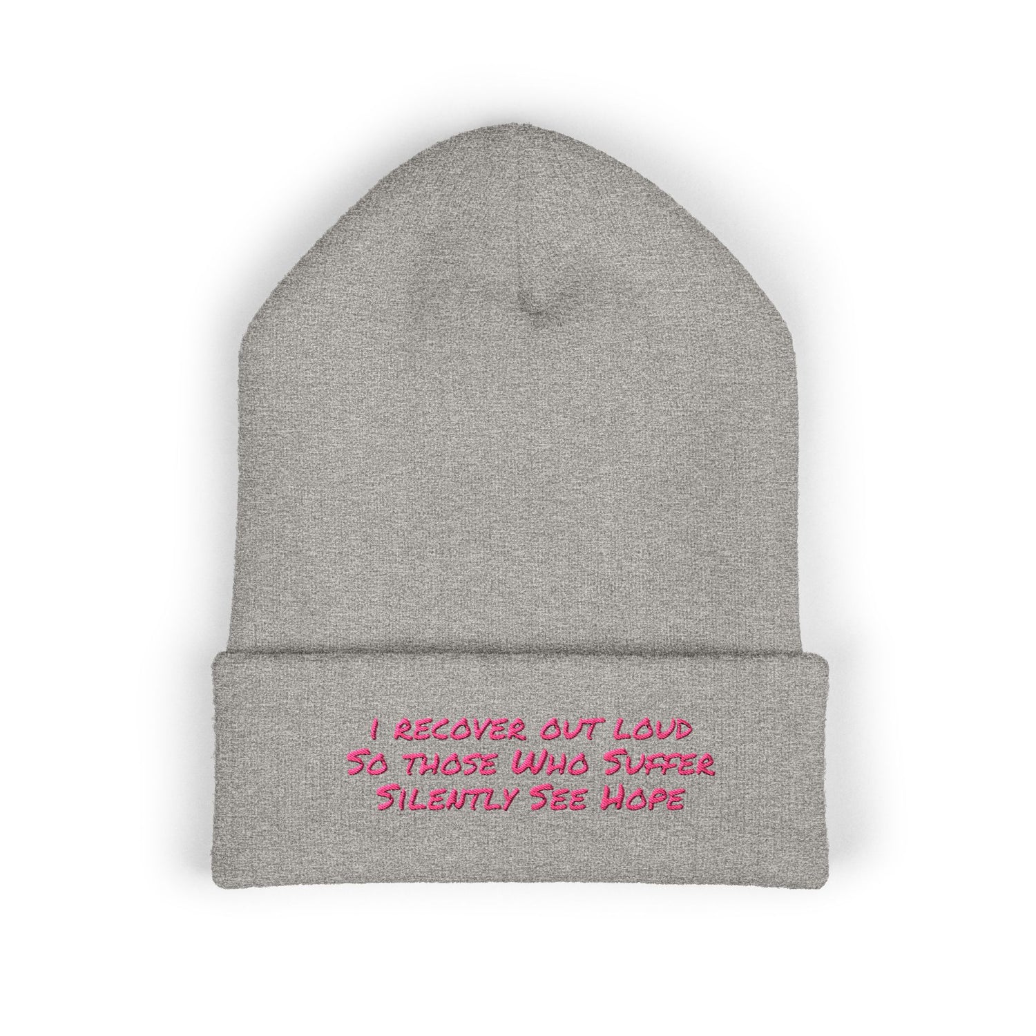 Beanie - Inspirational Sales Post Embroidered Classic Cuffed Beanie