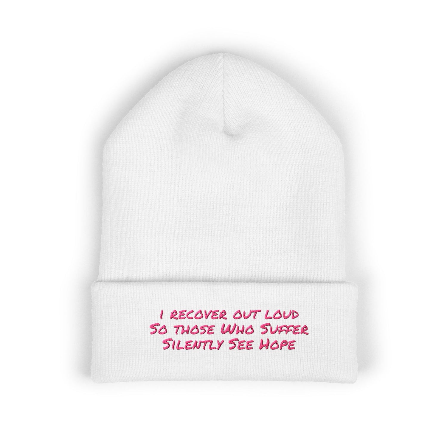 Beanie - Inspirational Sales Post Embroidered Classic Cuffed Beanie