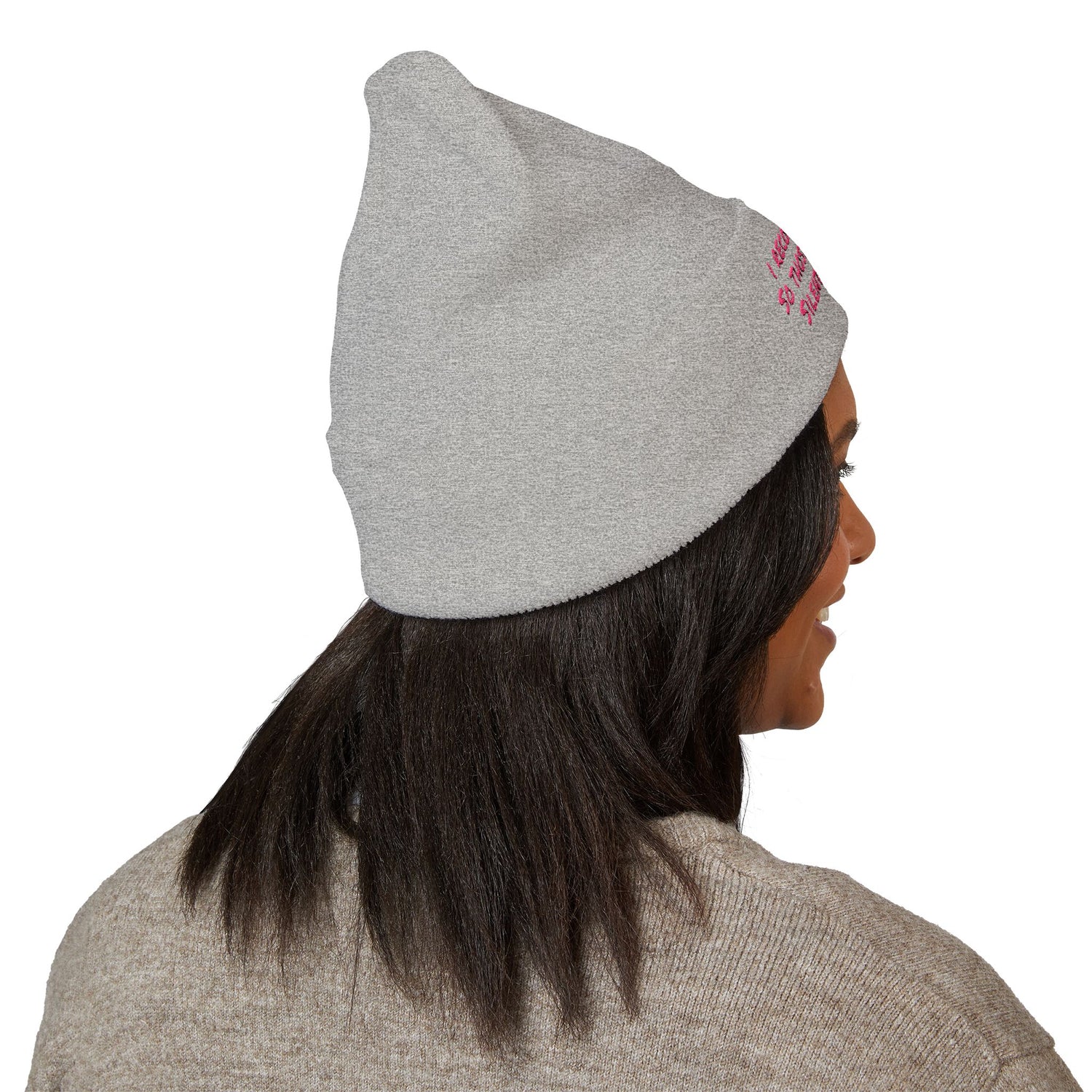 Beanie - Inspirational Sales Post Embroidered Classic Cuffed Beanie