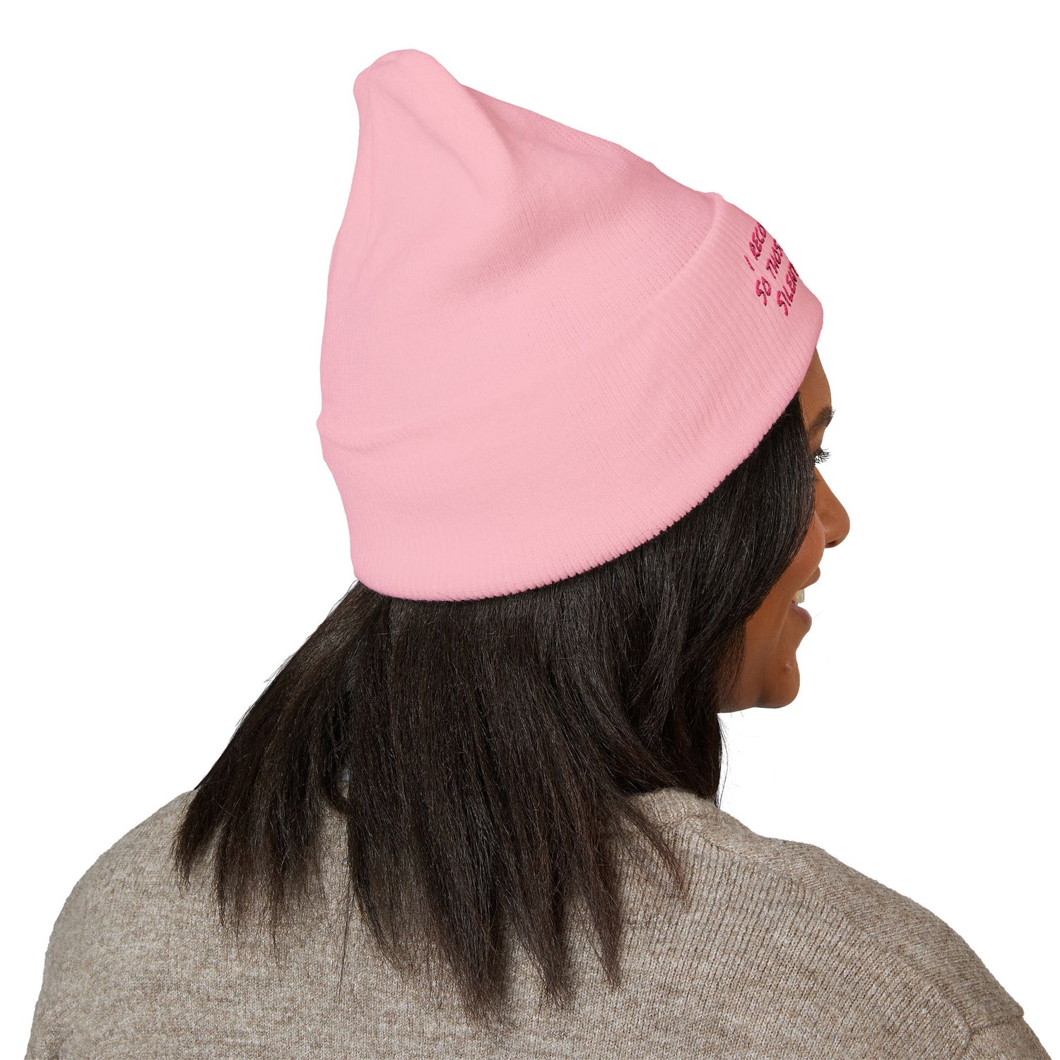 Beanie - Inspirational Sales Post Embroidered Classic Cuffed Beanie