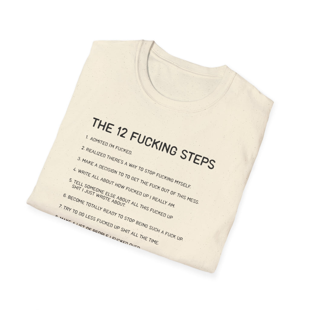 12 Fing steps funny tshirt