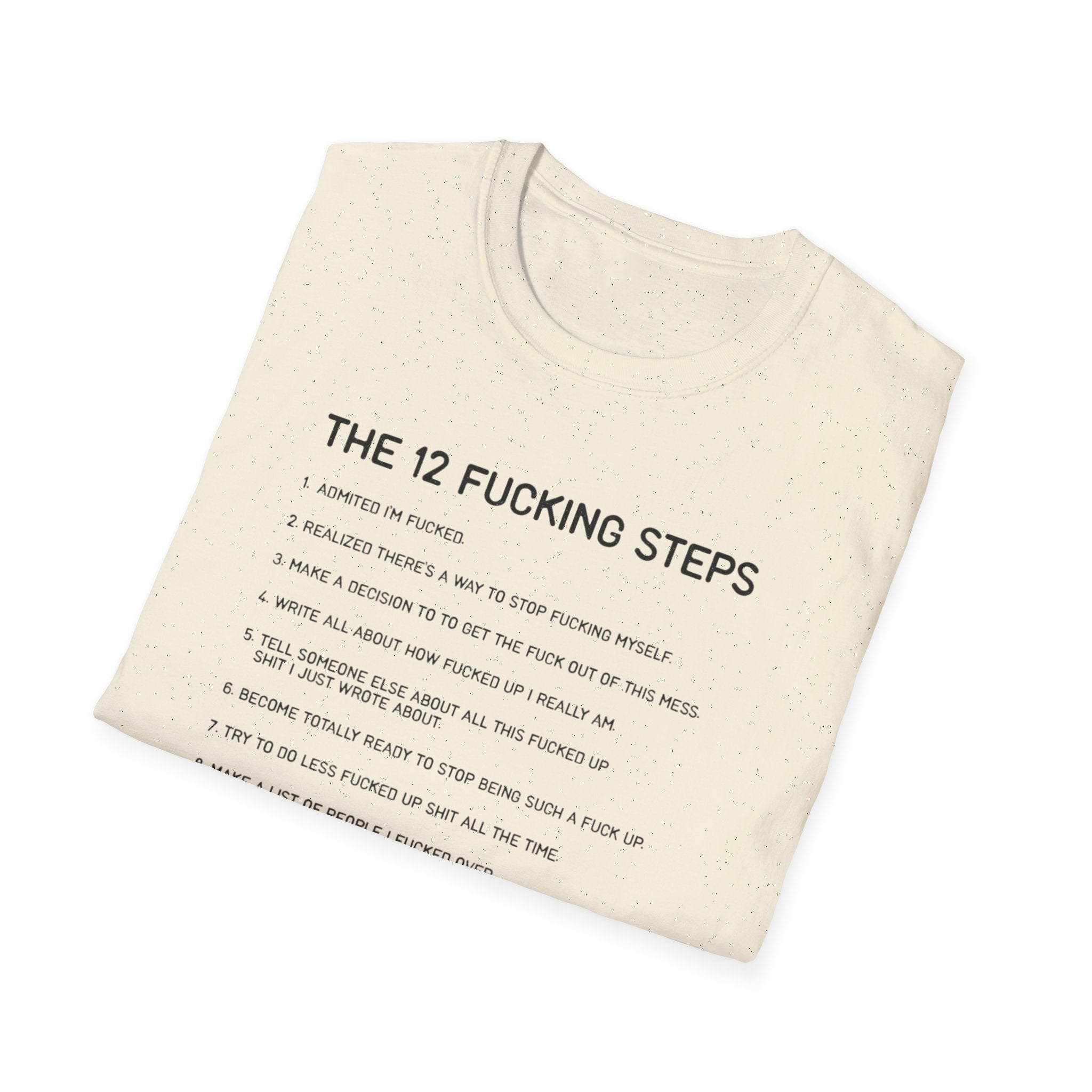 12 Fing steps funny tshirt