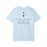 Semicolon Mental Health Awareness T-Shirt