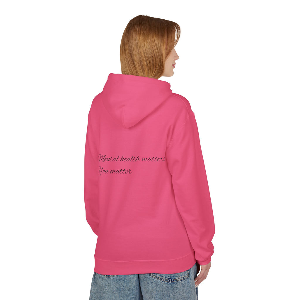 Hoodie - Mental Health Matters Unisex Midweight Softstyle Fleece