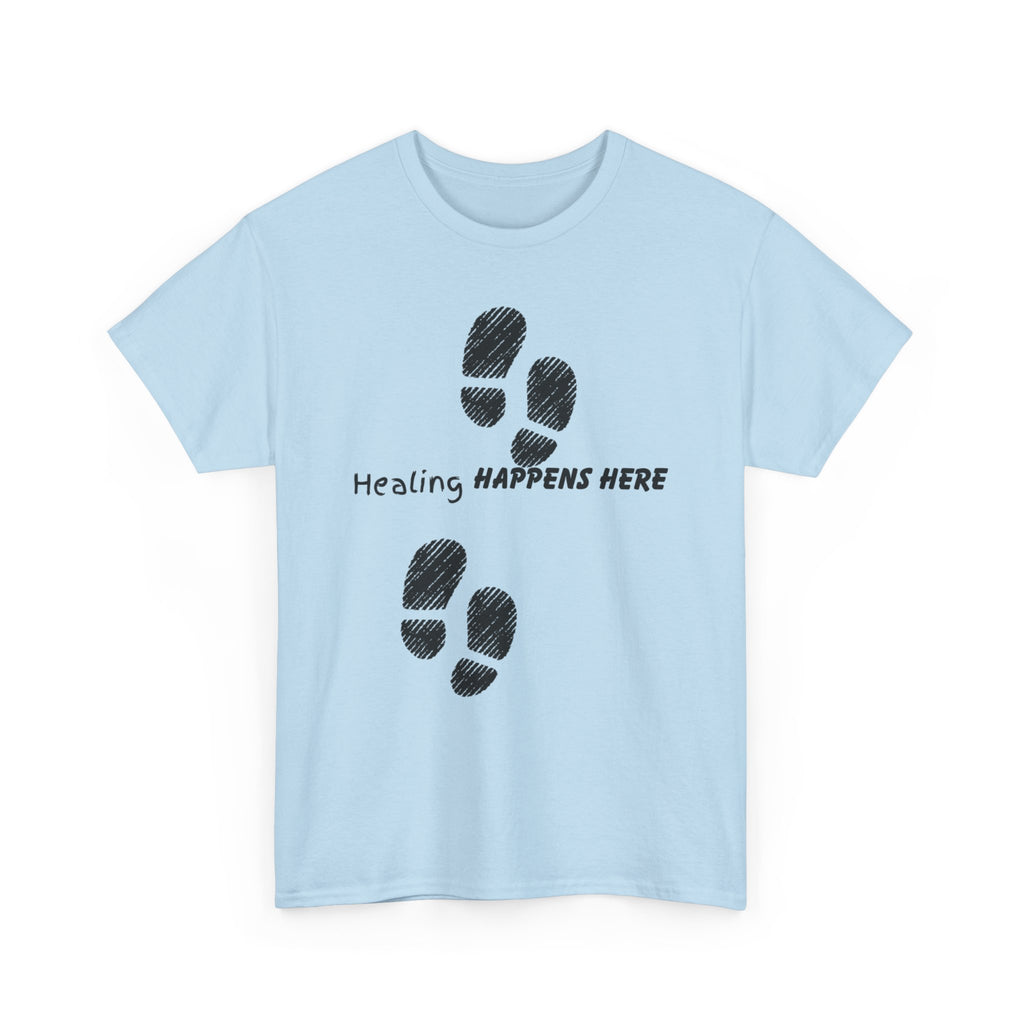 Healing Happens Here T-Shirt | Mental Health & Recovery Shirt | Inspirational Self-Care Tee for Healing and Growth