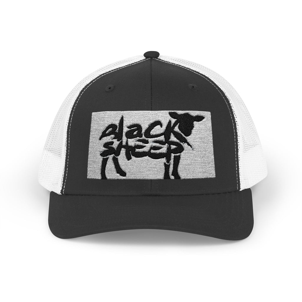 Trendy Black Sheep Snapback Trucker Cap - Cool Hat for Casual Outings, Fashion Statement, Gifts for Him/Her, Summer Accessory, Fun Party Hat