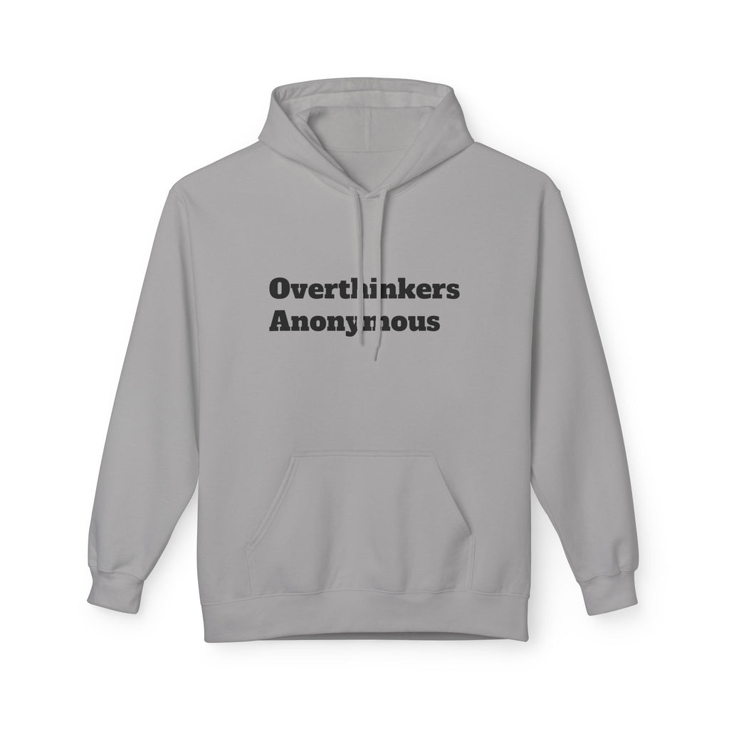 Overthinkers Anonymous Hoodie | Mental Health Comfort Wear | Cozy Anxiety Relief Sweatshirt