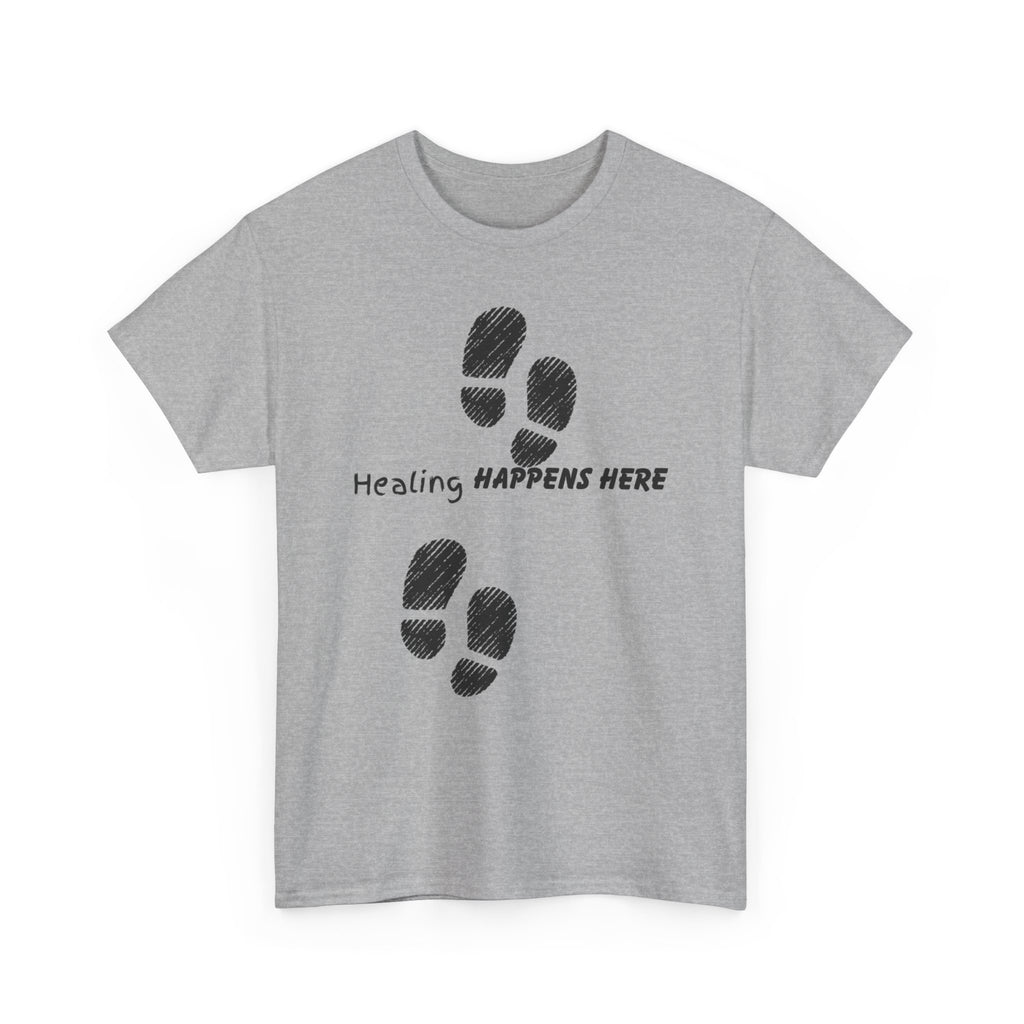 Healing Happens Here T-Shirt | Mental Health & Recovery Shirt | Inspirational Self-Care Tee for Healing and Growth