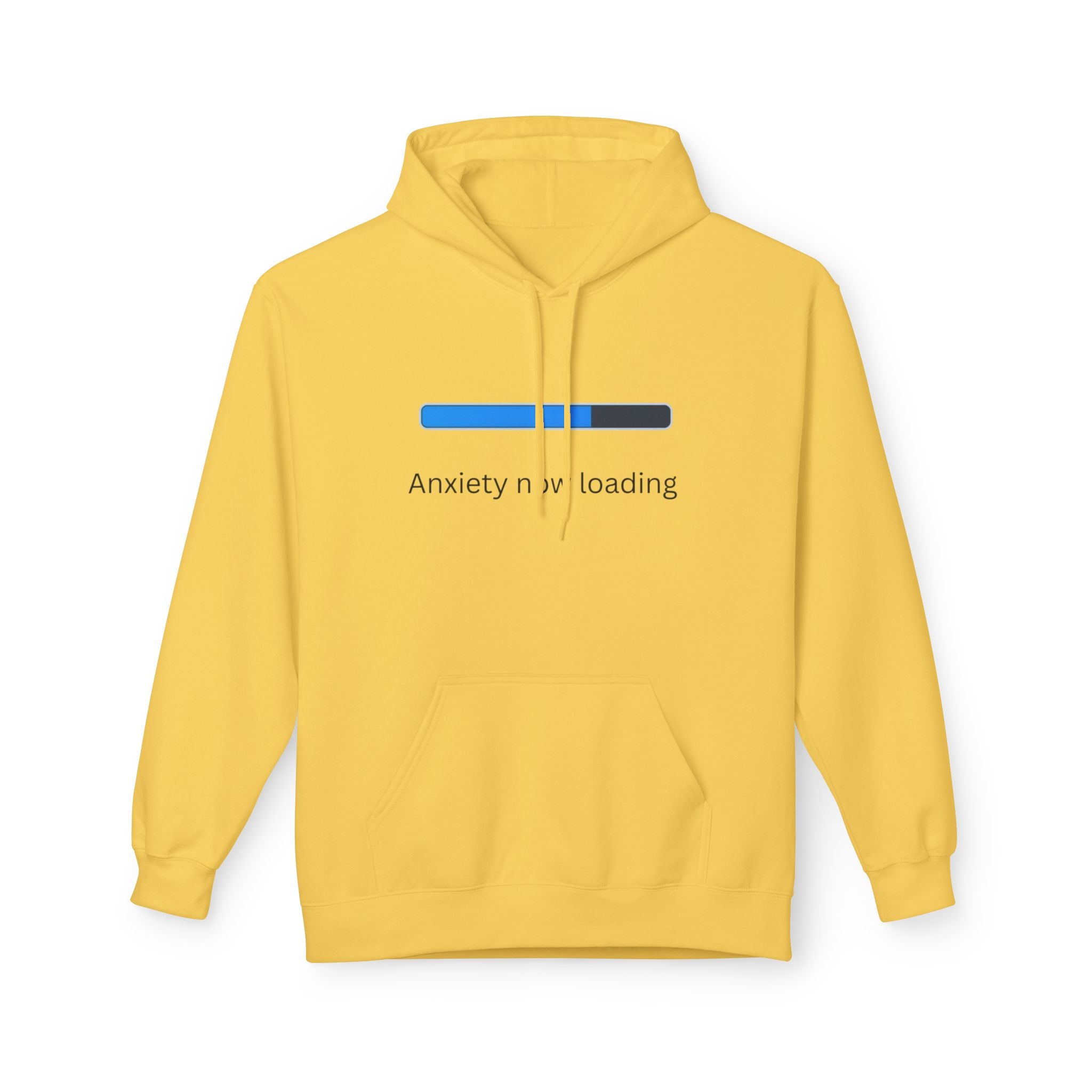 🖤 Anxiety Now Loading Hoodie | Mental Health Awareness Sweatshirt | Unisex Hoodie in All Colors & Sizes