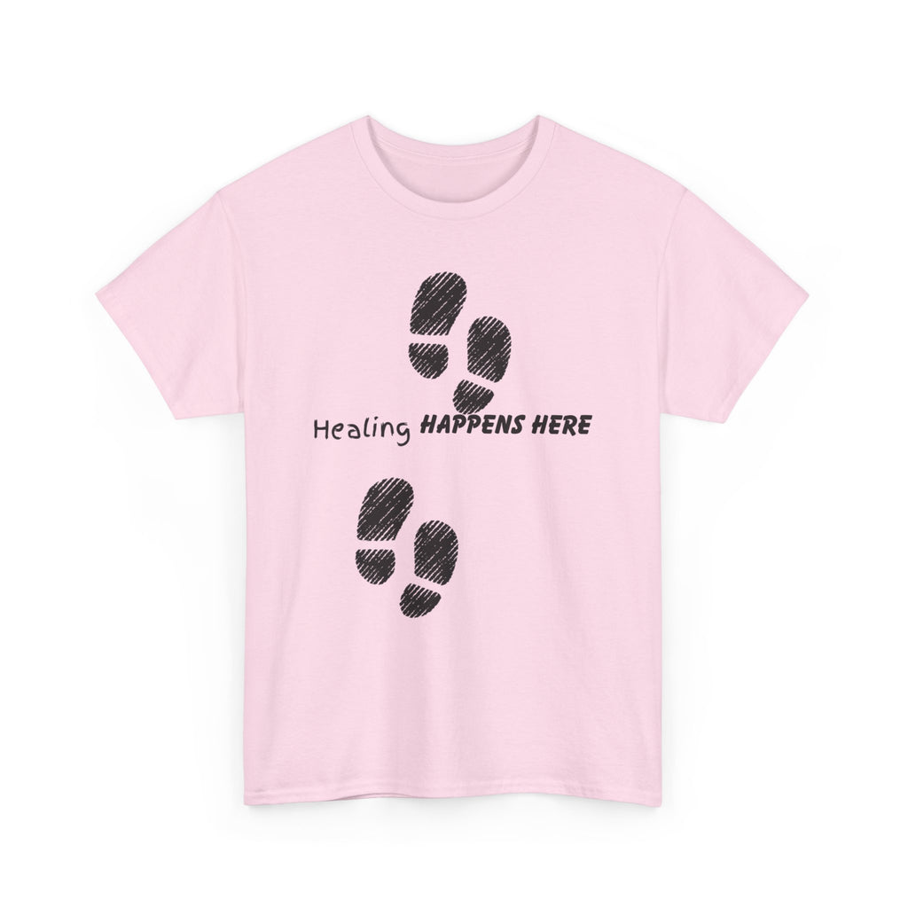 Healing Happens Here T-Shirt | Mental Health & Recovery Shirt | Inspirational Self-Care Tee for Healing and Growth