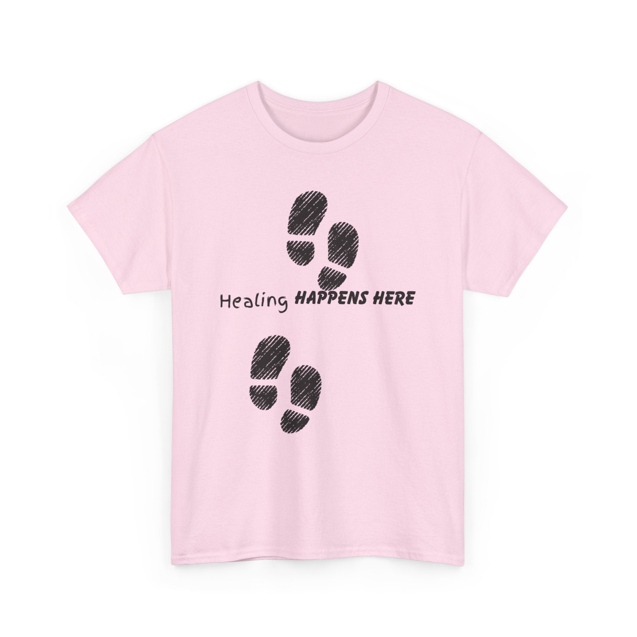 Healing Happens Here T-Shirt | Mental Health & Recovery Shirt | Inspirational Self-Care Tee for Healing and Growth