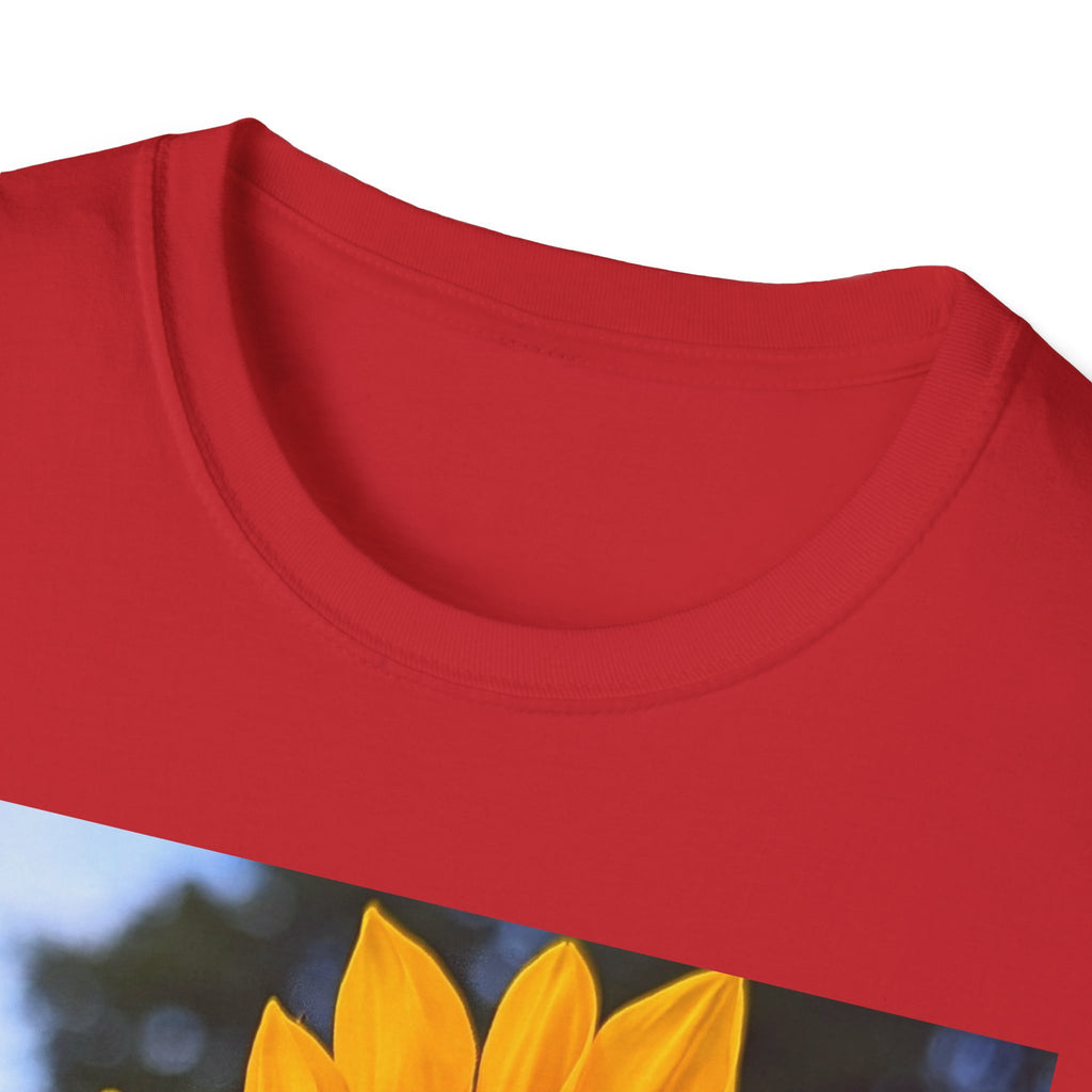 Broken and blooming tshirt