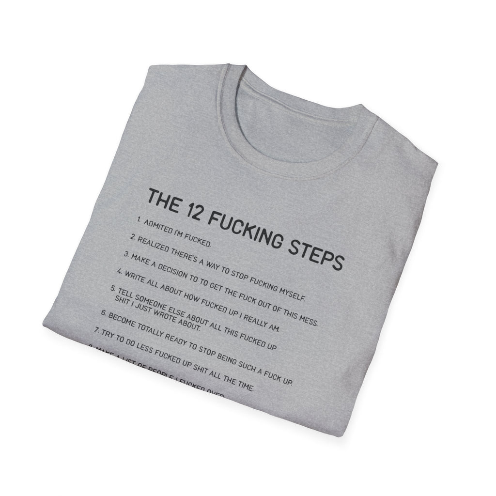 12 Fing steps funny tshirt