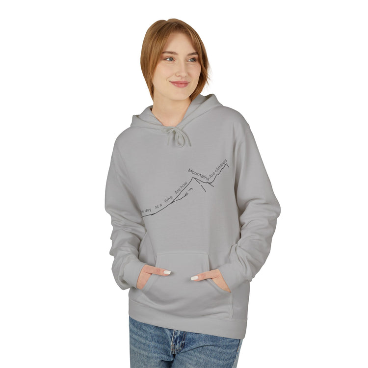 One Day at a Time Mountain Climb Sweater - Motivational