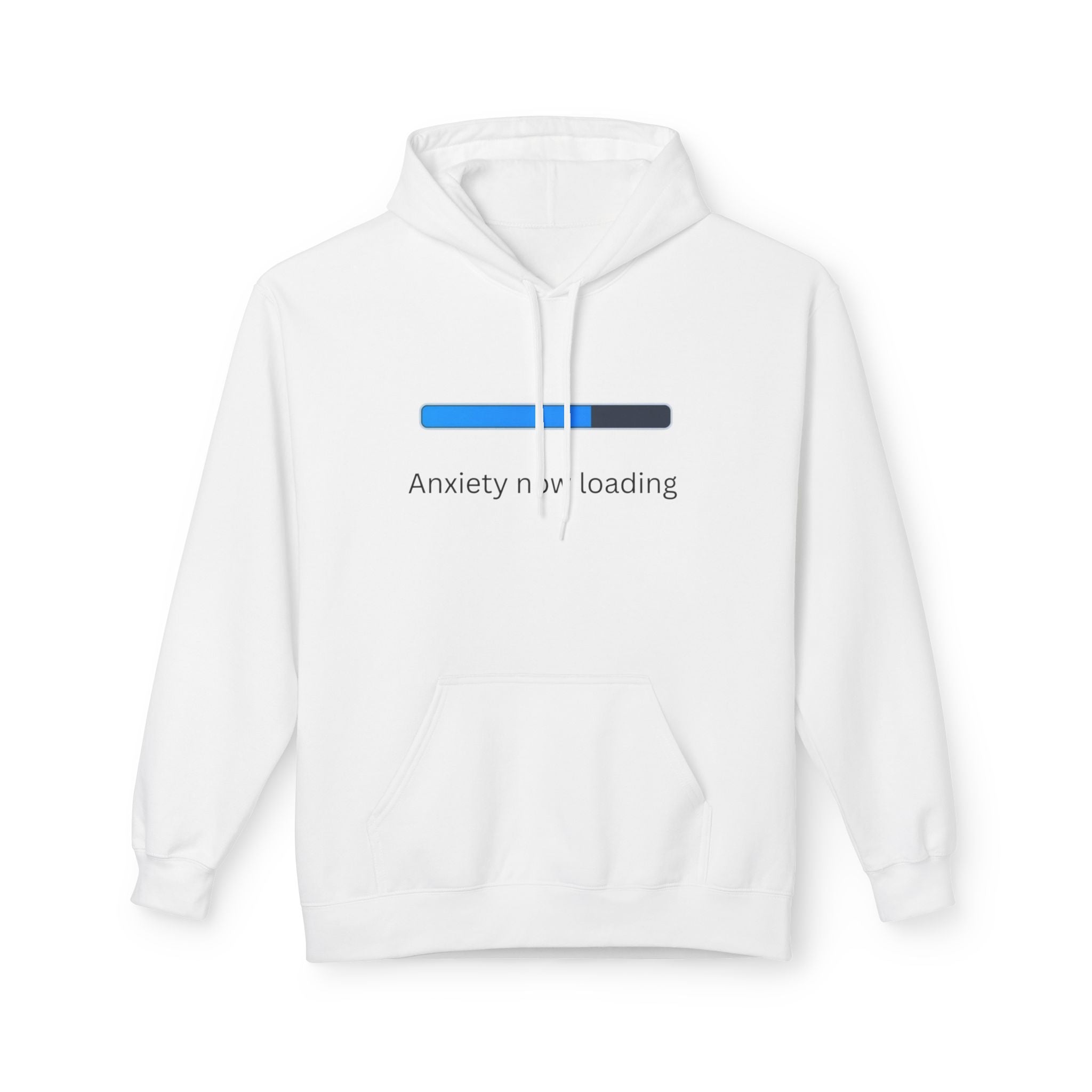 🖤 Anxiety Now Loading Hoodie | Mental Health Awareness Sweatshirt | Unisex Hoodie in All Colors & Sizes