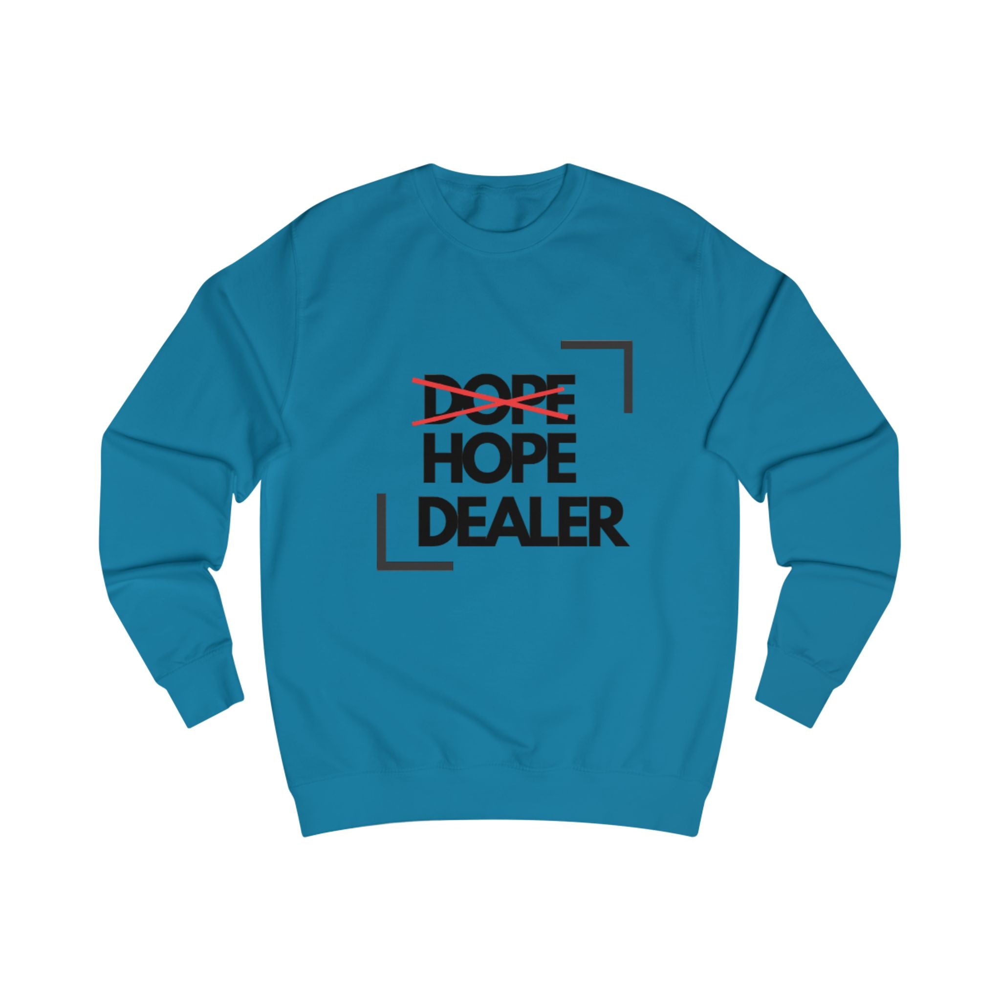 Hope Dealer Shirt | Dope Crossed Out Graphic Tee | Mental Health Awareness & Positive Vibes T-Shirt