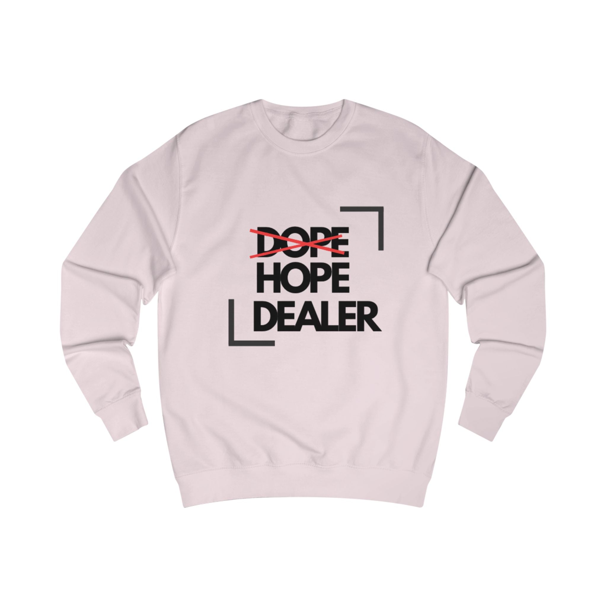 Hope Dealer Shirt | Dope Crossed Out Graphic Tee | Mental Health Awareness & Positive Vibes T-Shirt