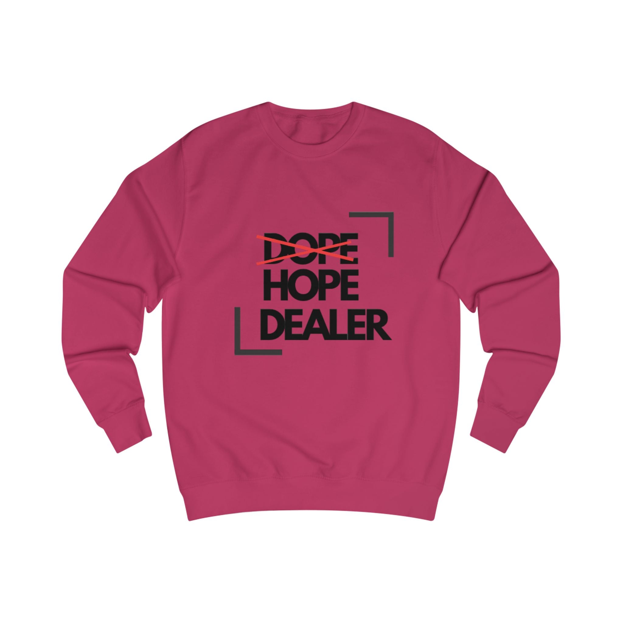 Hope Dealer Shirt | Dope Crossed Out Graphic Tee | Mental Health Awareness & Positive Vibes T-Shirt