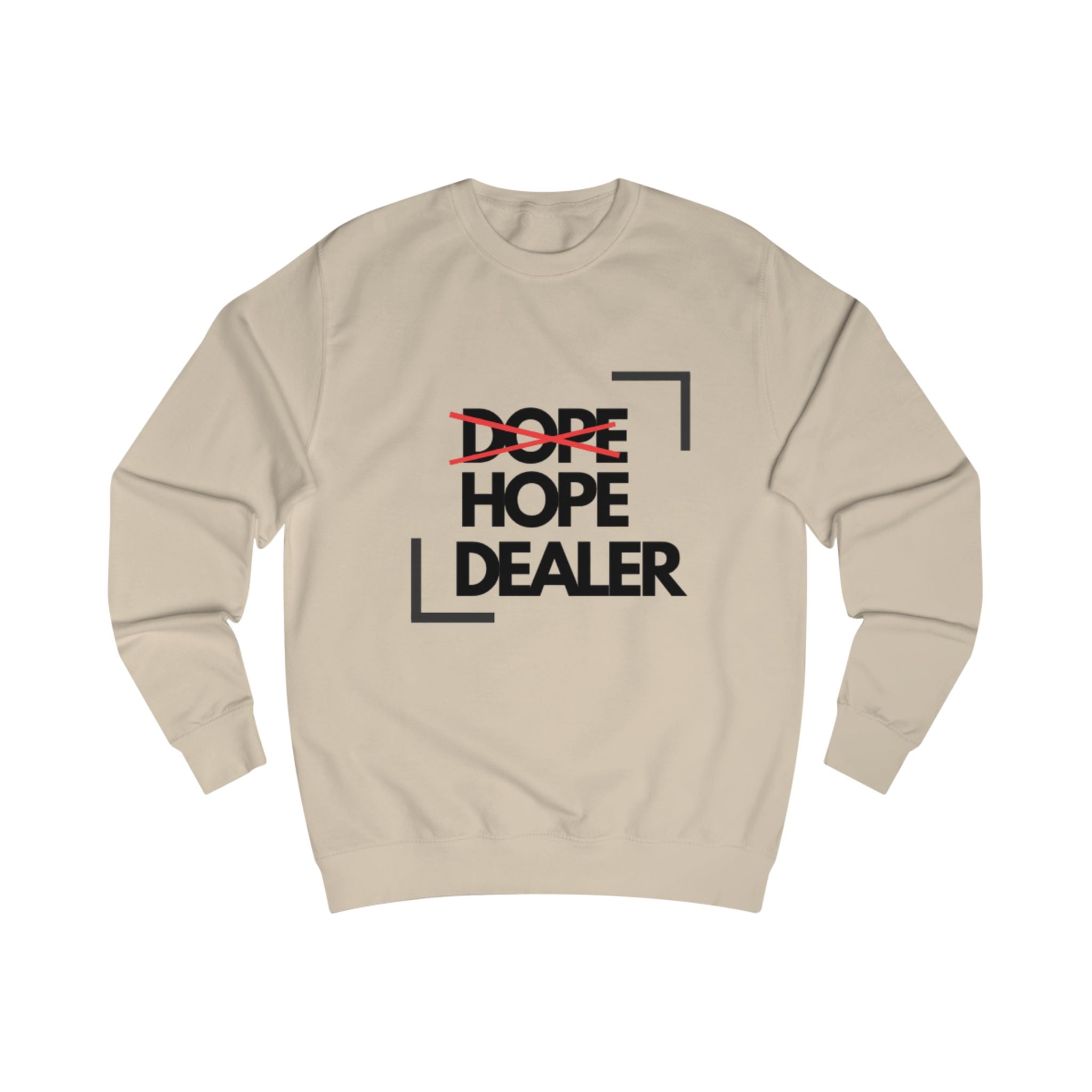 Hope Dealer Shirt | Dope Crossed Out Graphic Tee | Mental Health Awareness & Positive Vibes T-Shirt