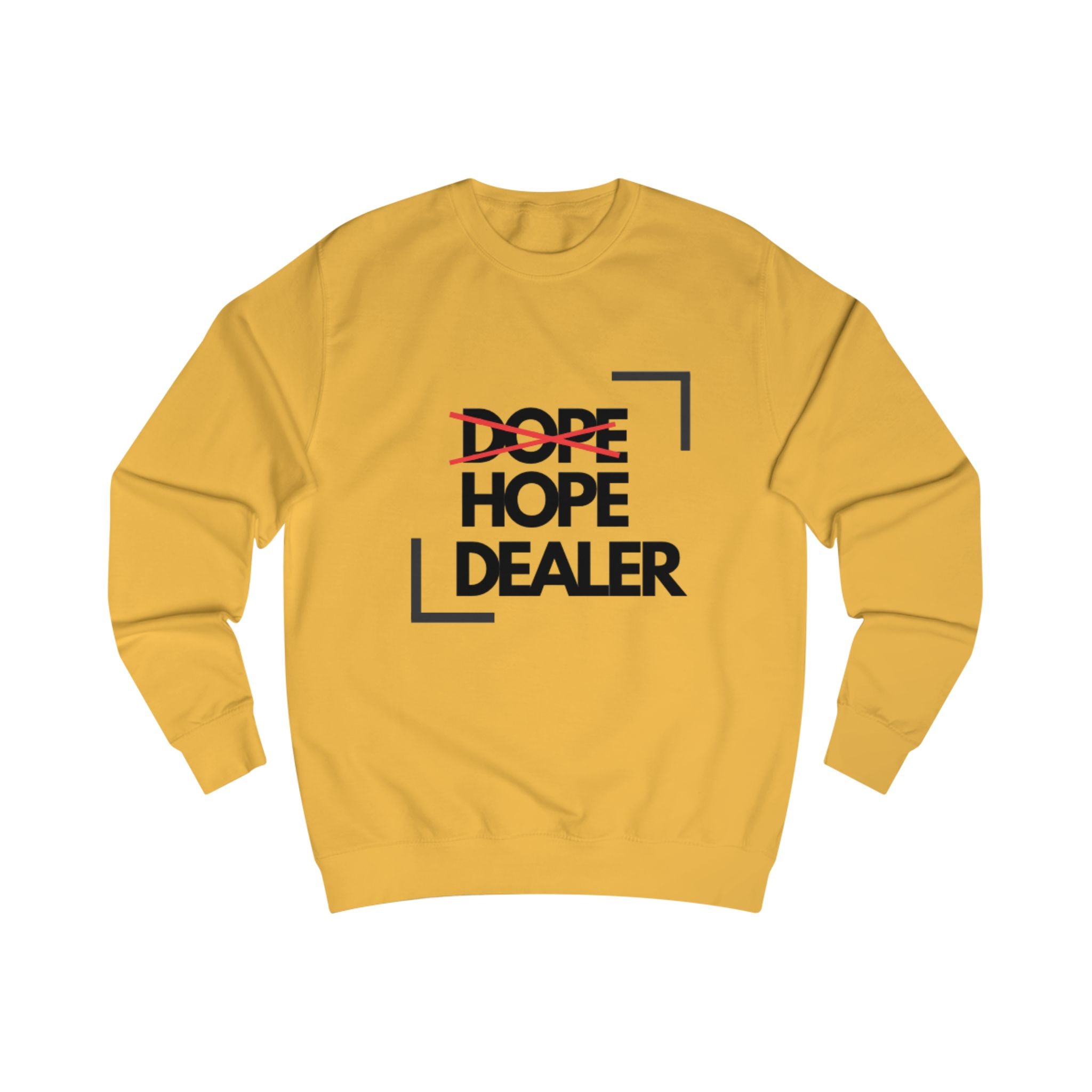 Hope Dealer Shirt | Dope Crossed Out Graphic Tee | Mental Health Awareness & Positive Vibes T-Shirt