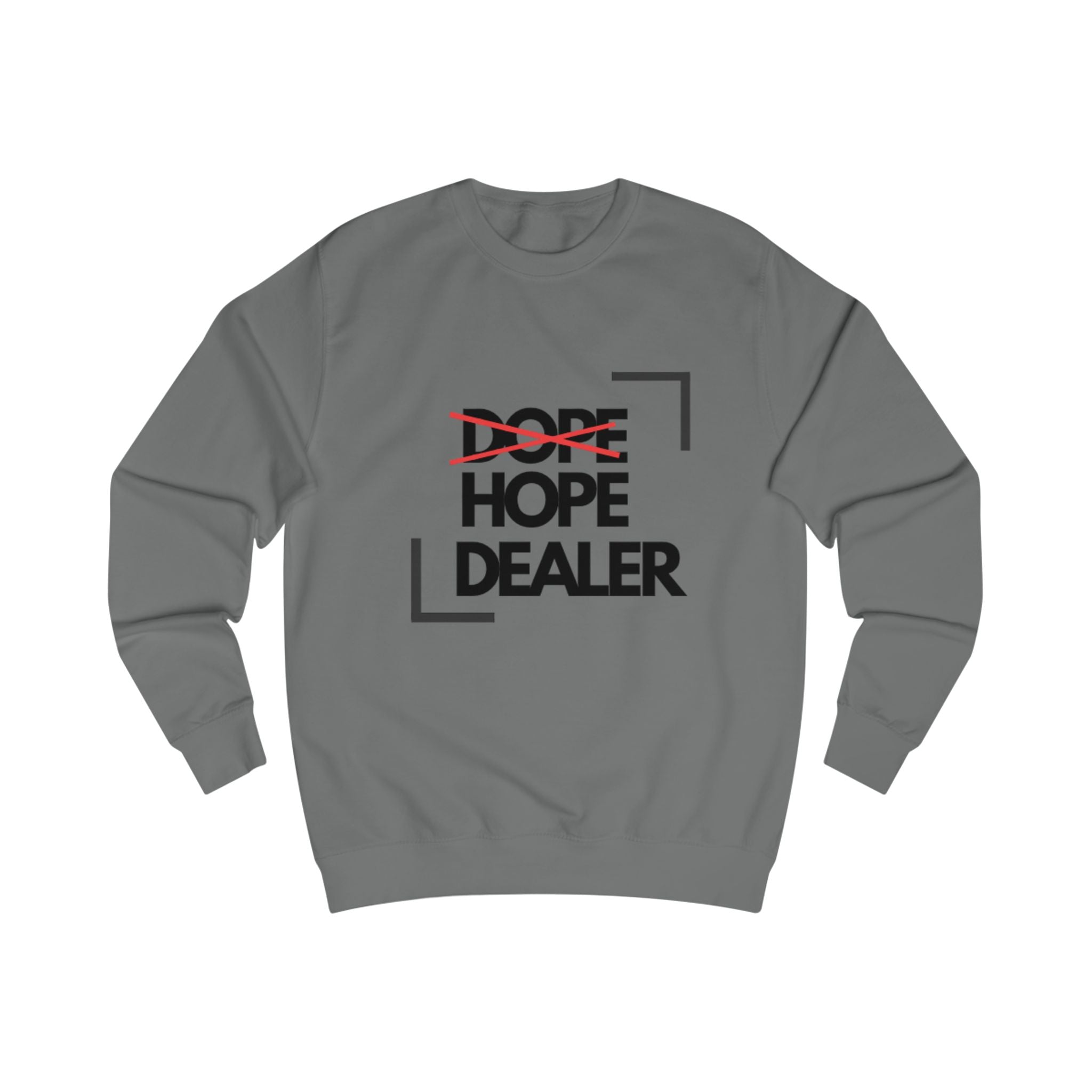Hope Dealer Shirt | Dope Crossed Out Graphic Tee | Mental Health Awareness & Positive Vibes T-Shirt