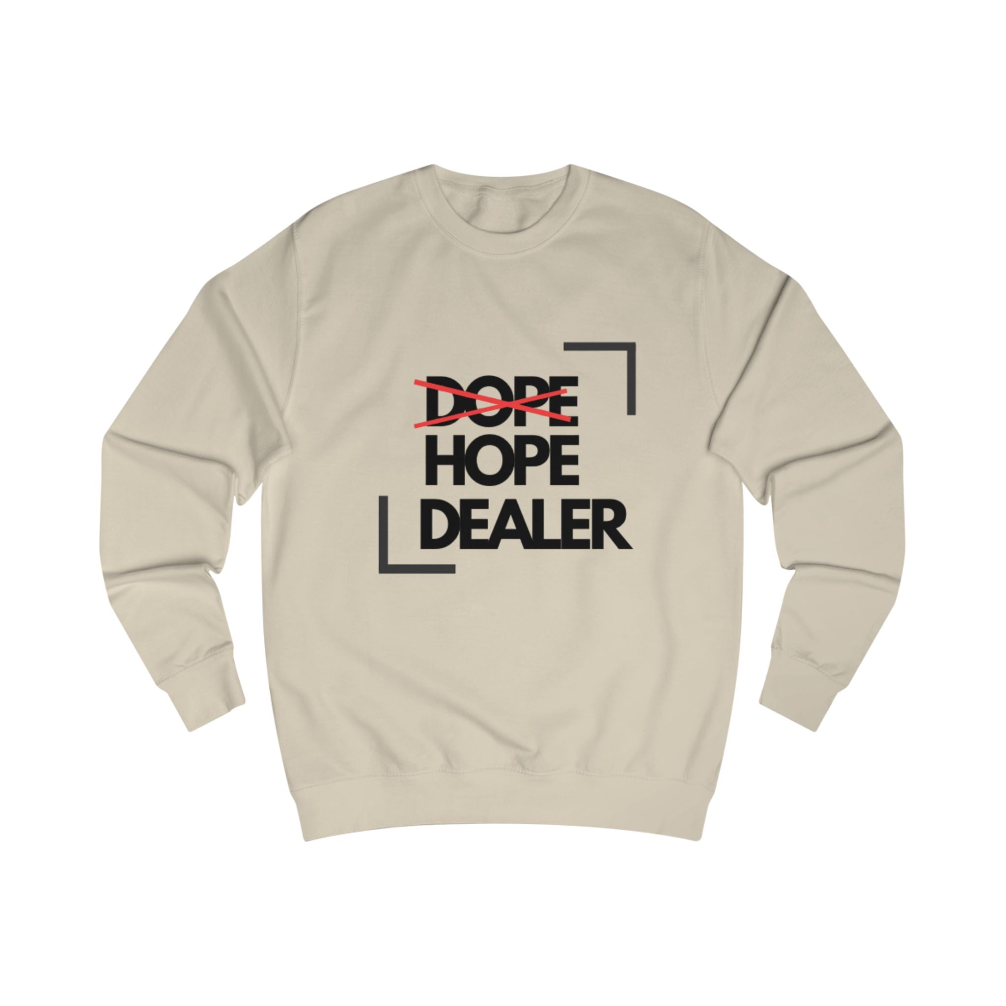 Hope Dealer Shirt | Dope Crossed Out Graphic Tee | Mental Health Awareness & Positive Vibes T-Shirt