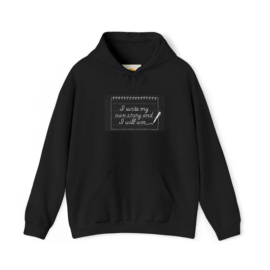 Cozy Pastel Quote Hoodie, Unisex Sweatshirt for Relaxed Days, Gift for Friends, Inspirational Apparel, Casual Layering