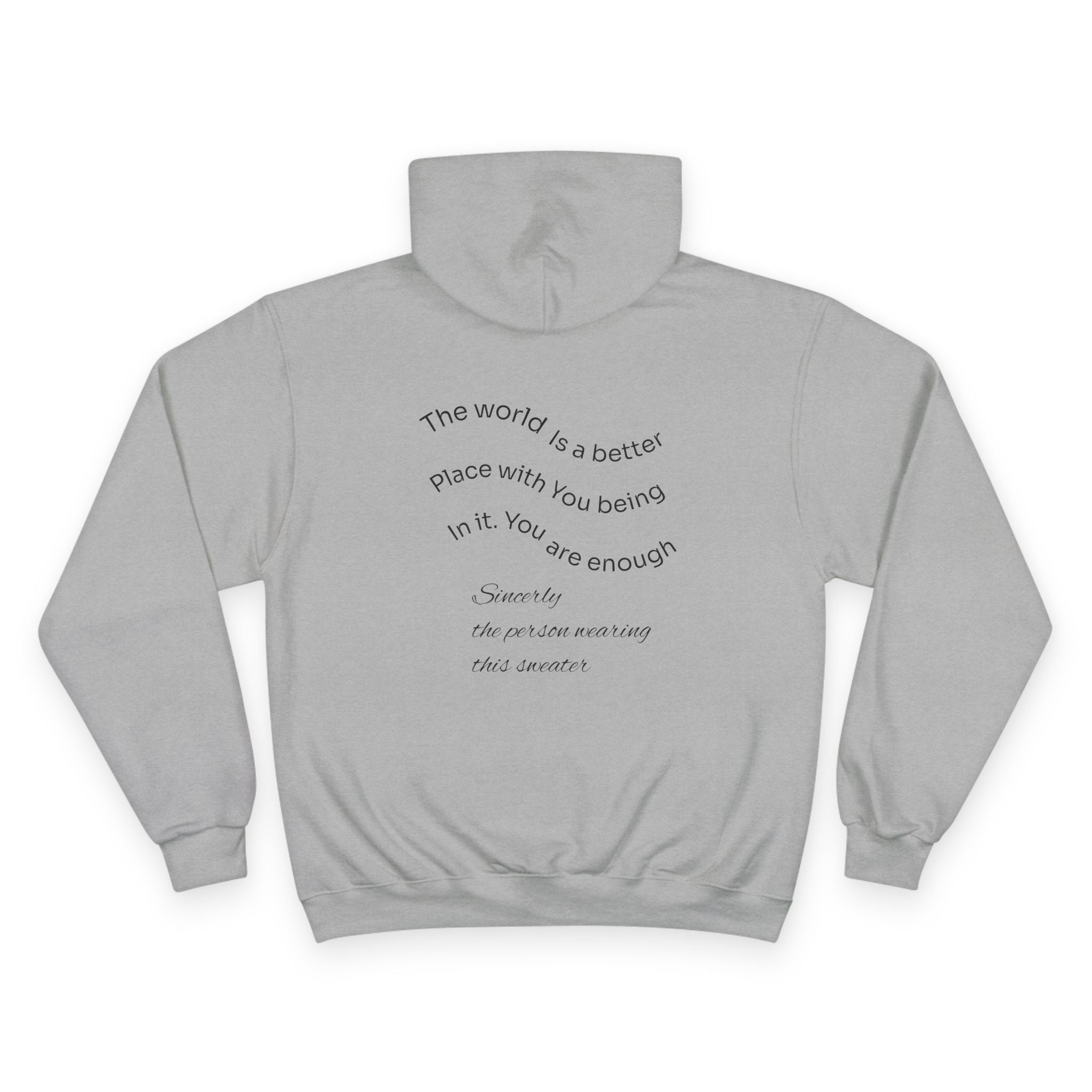 Suicide Awareness Champion Hoodie - Mental Health Support Sweater