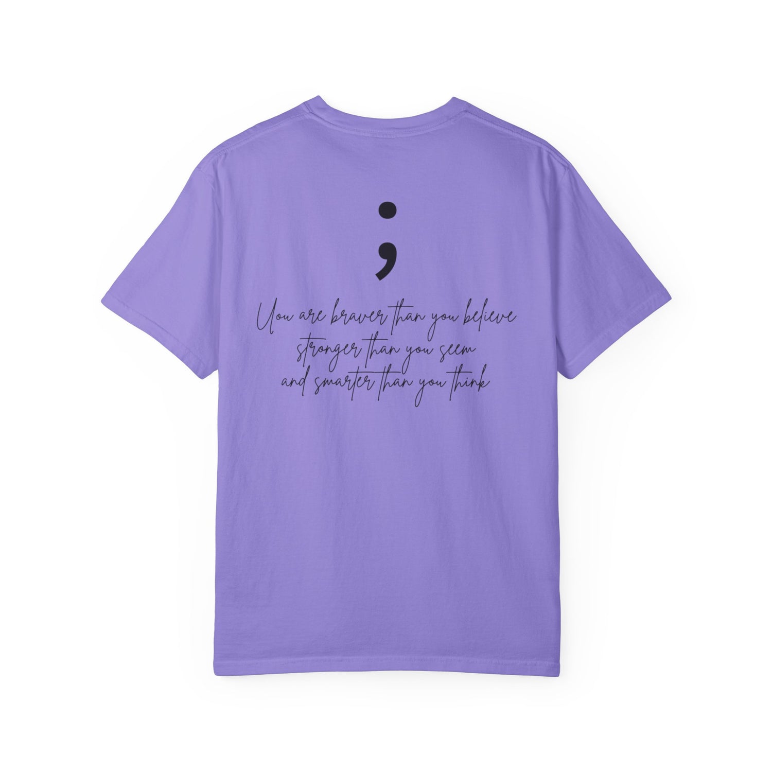Semicolon Mental Health Awareness T-Shirt