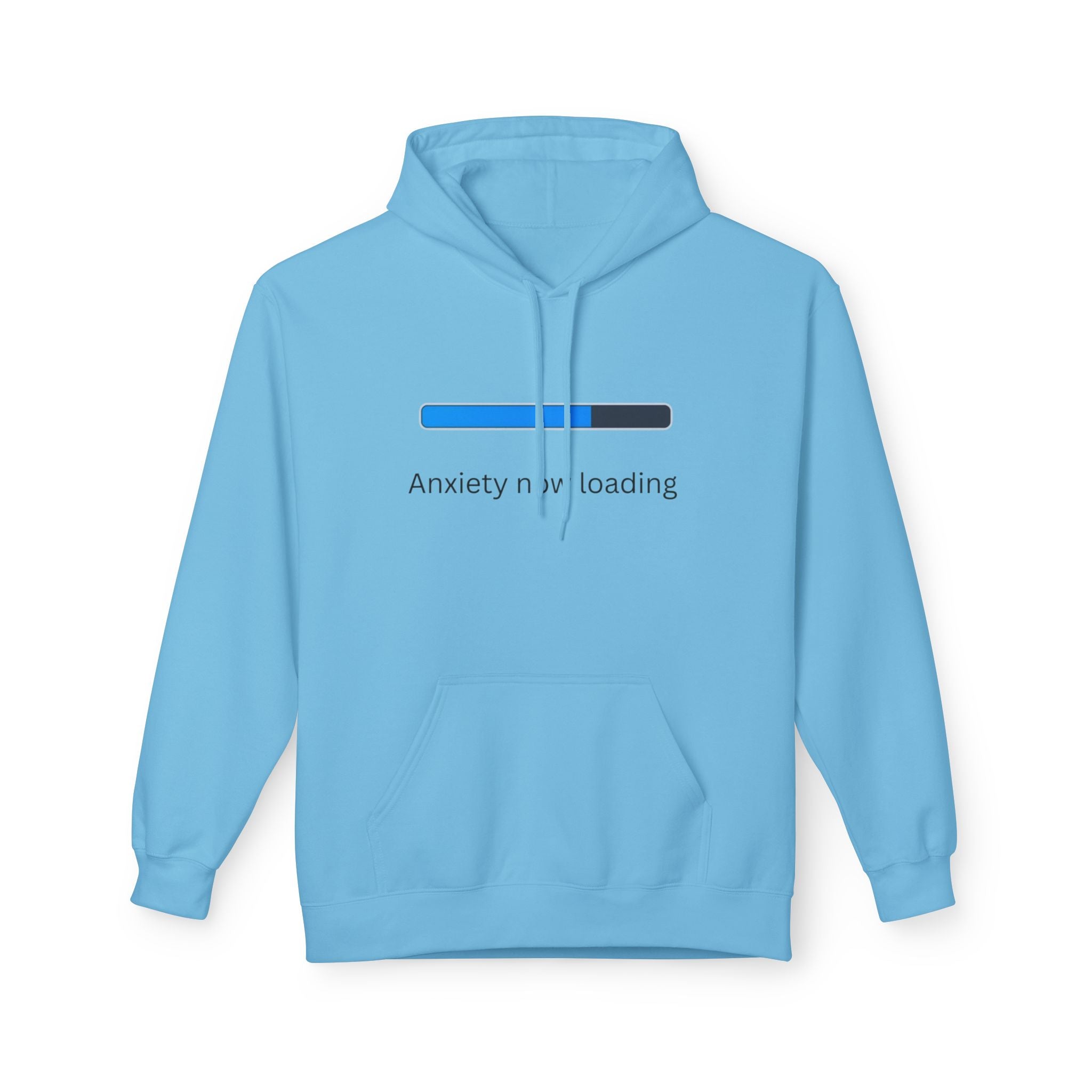 🖤 Anxiety Now Loading Hoodie | Mental Health Awareness Sweatshirt | Unisex Hoodie in All Colors & Sizes