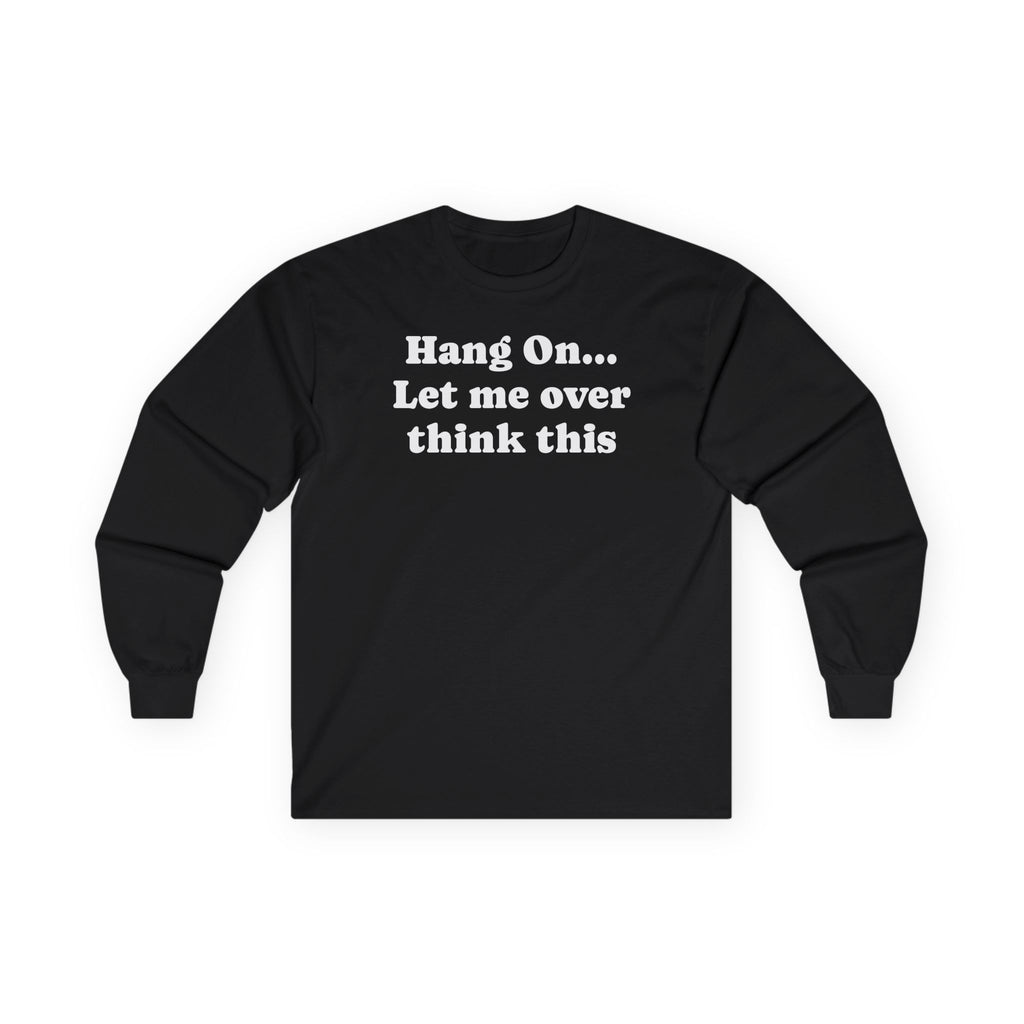 🧠 Hang On… Let Me Overthink This Sweater 🖤