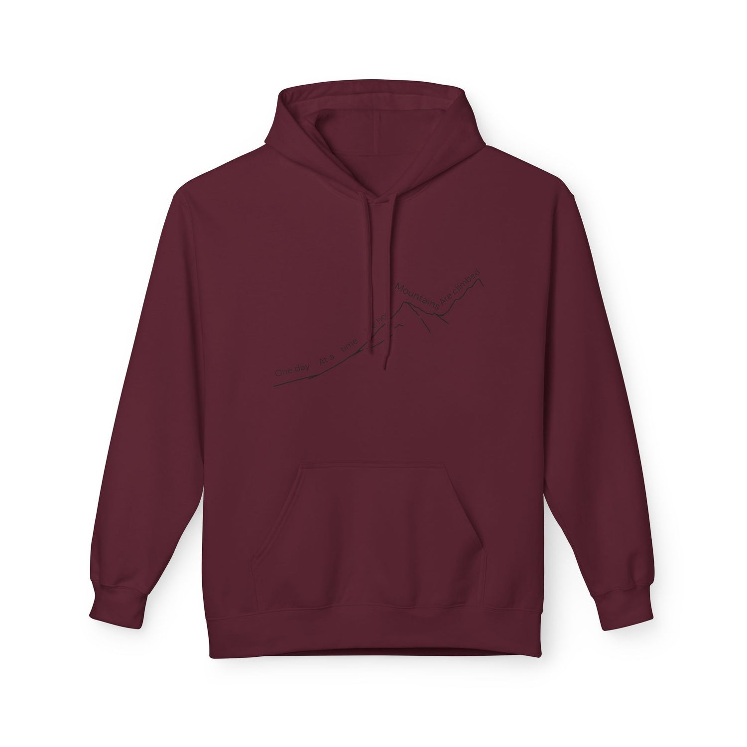 One Day at a Time Mountain Climb Sweater - Motivational