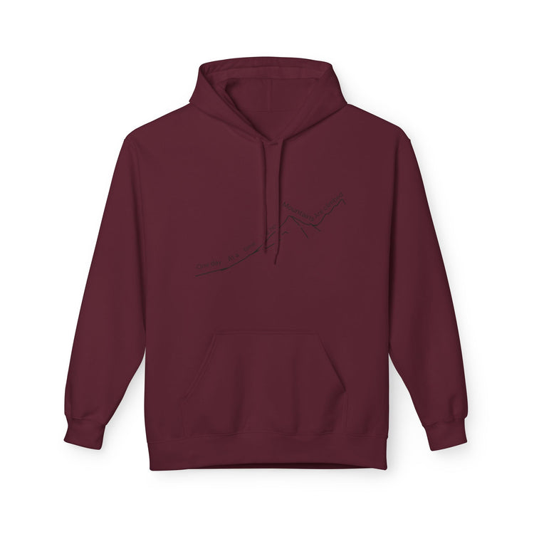 One Day at a Time Mountain Climb Sweater - Motivational