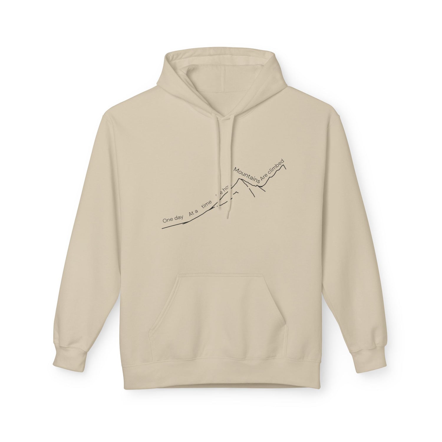 One Day at a Time Mountain Climb Sweater - Motivational