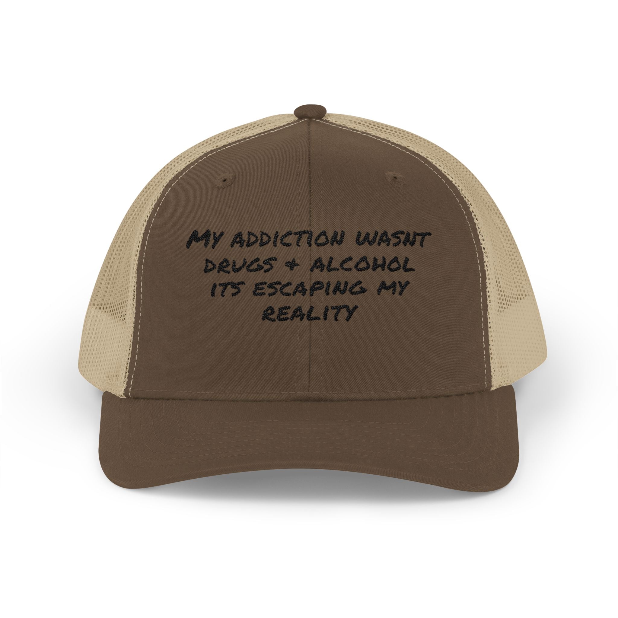 Snapback Cap - Addiction Escape Reality Statement Hat