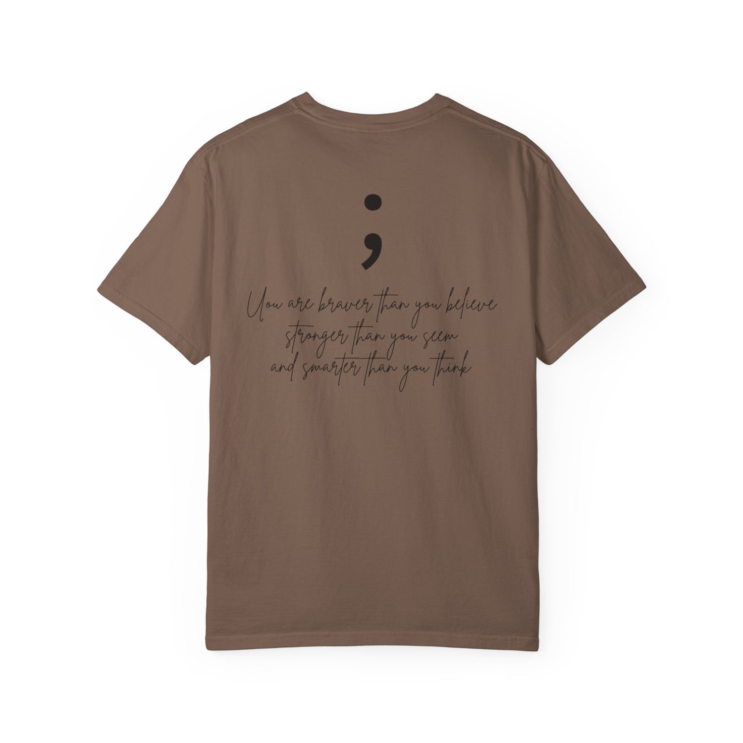 Semicolon Mental Health Awareness T-Shirt
