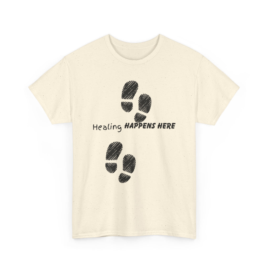 Healing Happens Here T-Shirt | Mental Health & Recovery Shirt | Inspirational Self-Care Tee for Healing and Growth