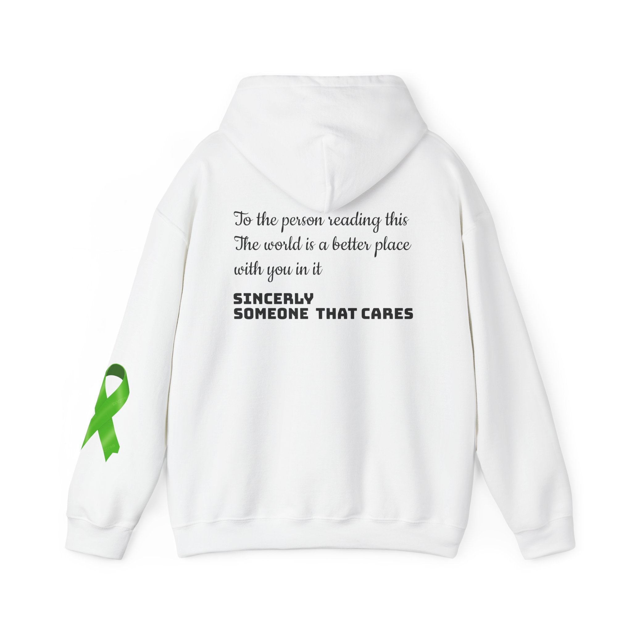 Hooded Sweatshirt - Suicide Awareness 'You Are Enough'