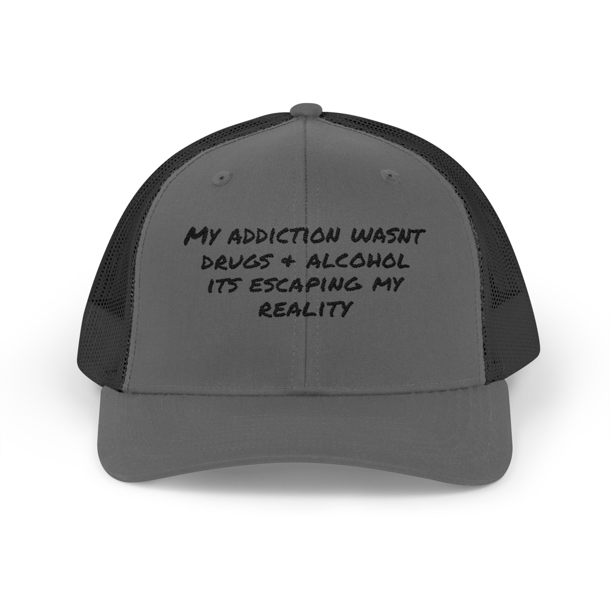 Snapback Cap - Addiction Escape Reality Statement Hat