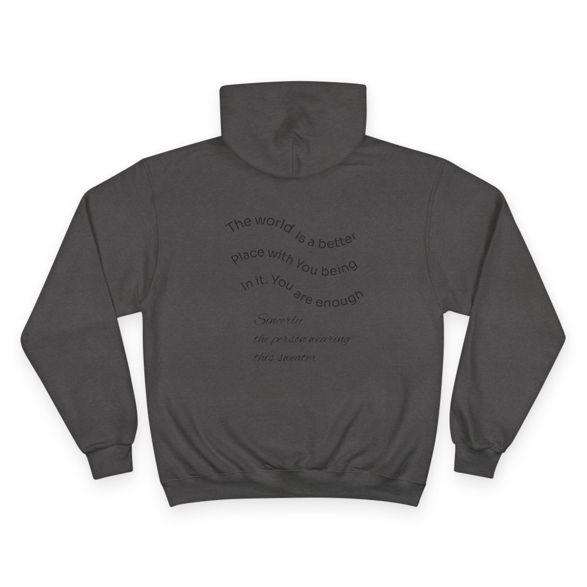 Suicide Awareness Champion Hoodie - Mental Health Support Sweater