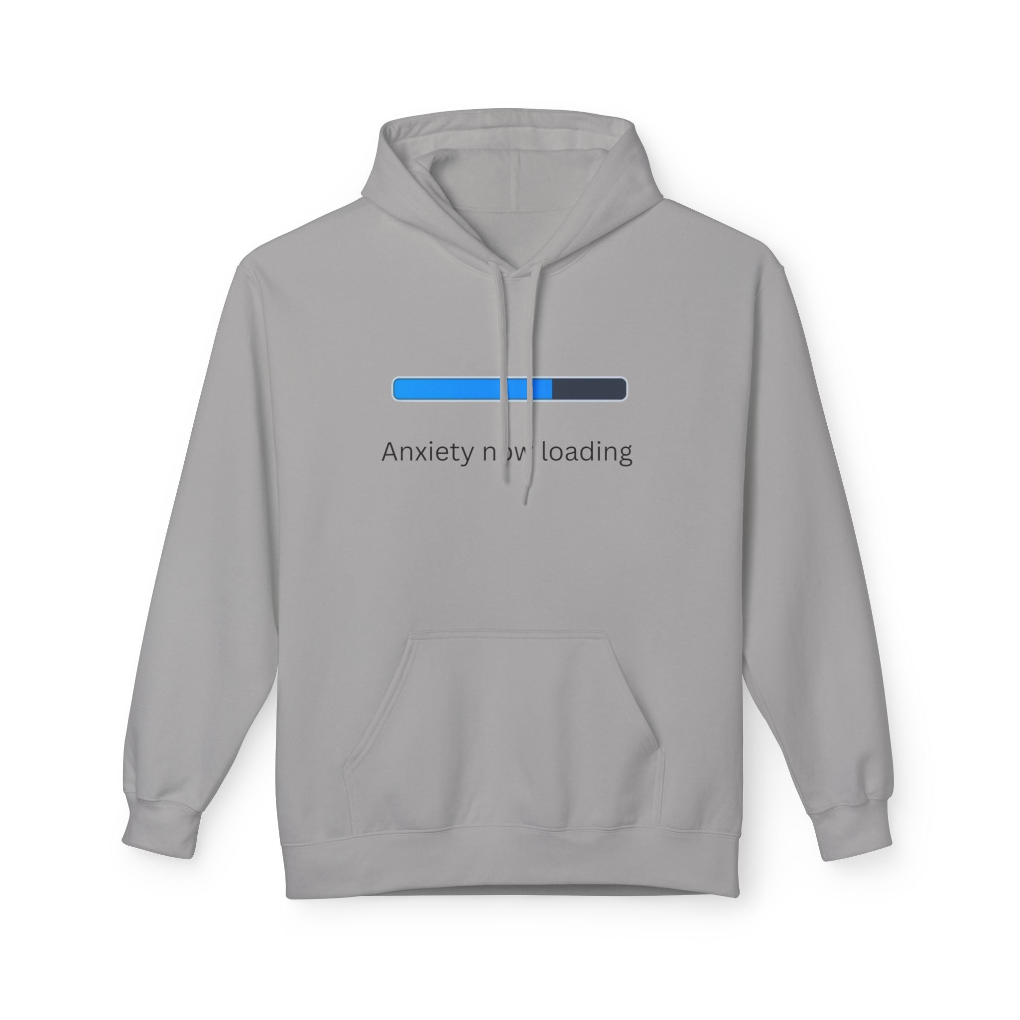 🖤 Anxiety Now Loading Hoodie | Mental Health Awareness Sweatshirt | Unisex Hoodie in All Colors & Sizes