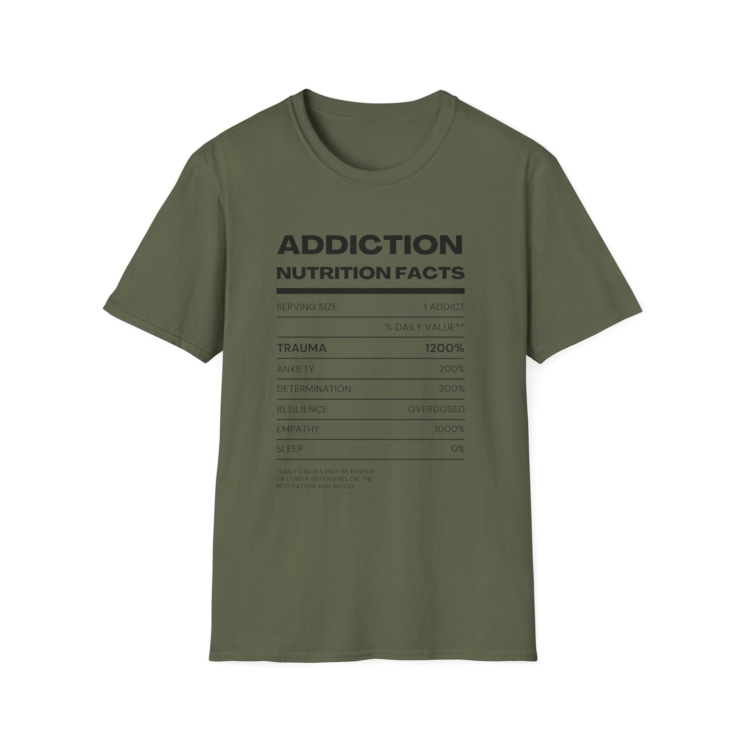 Nutrition Mental Health Unisex T-Shirt
