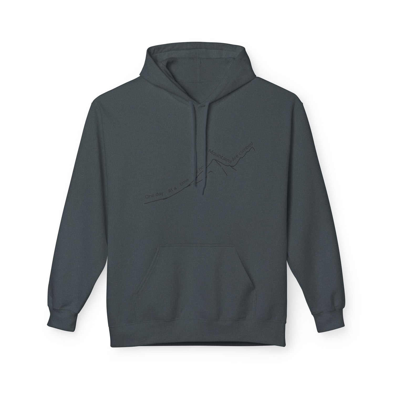One Day at a Time Mountain Climb Sweater - Motivational