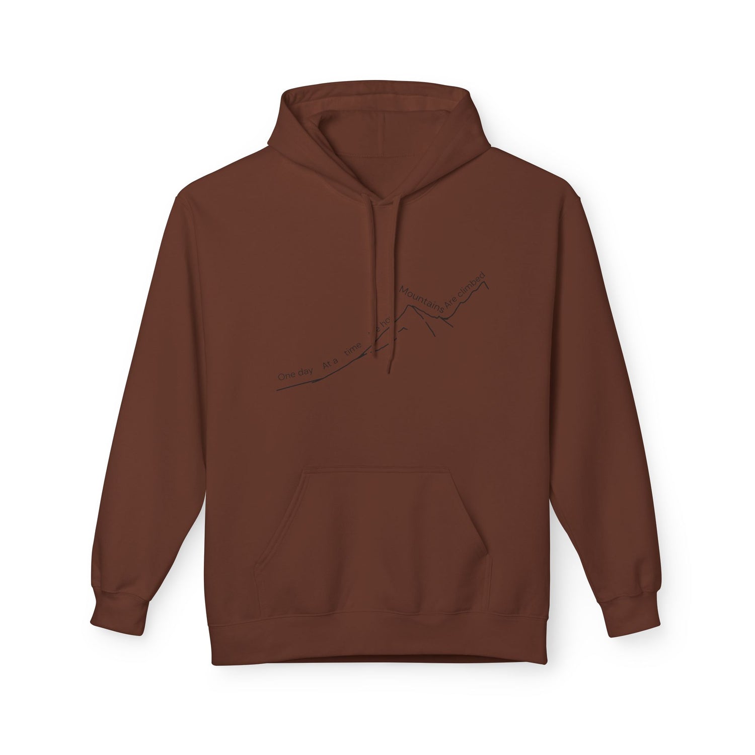 One Day at a Time Mountain Climb Sweater - Motivational