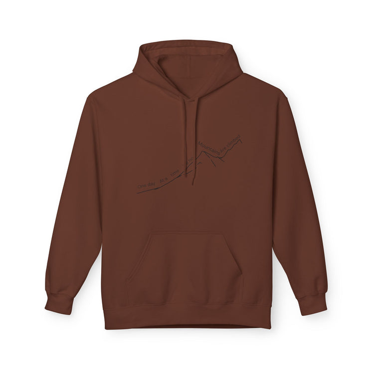 One Day at a Time Mountain Climb Sweater - Motivational